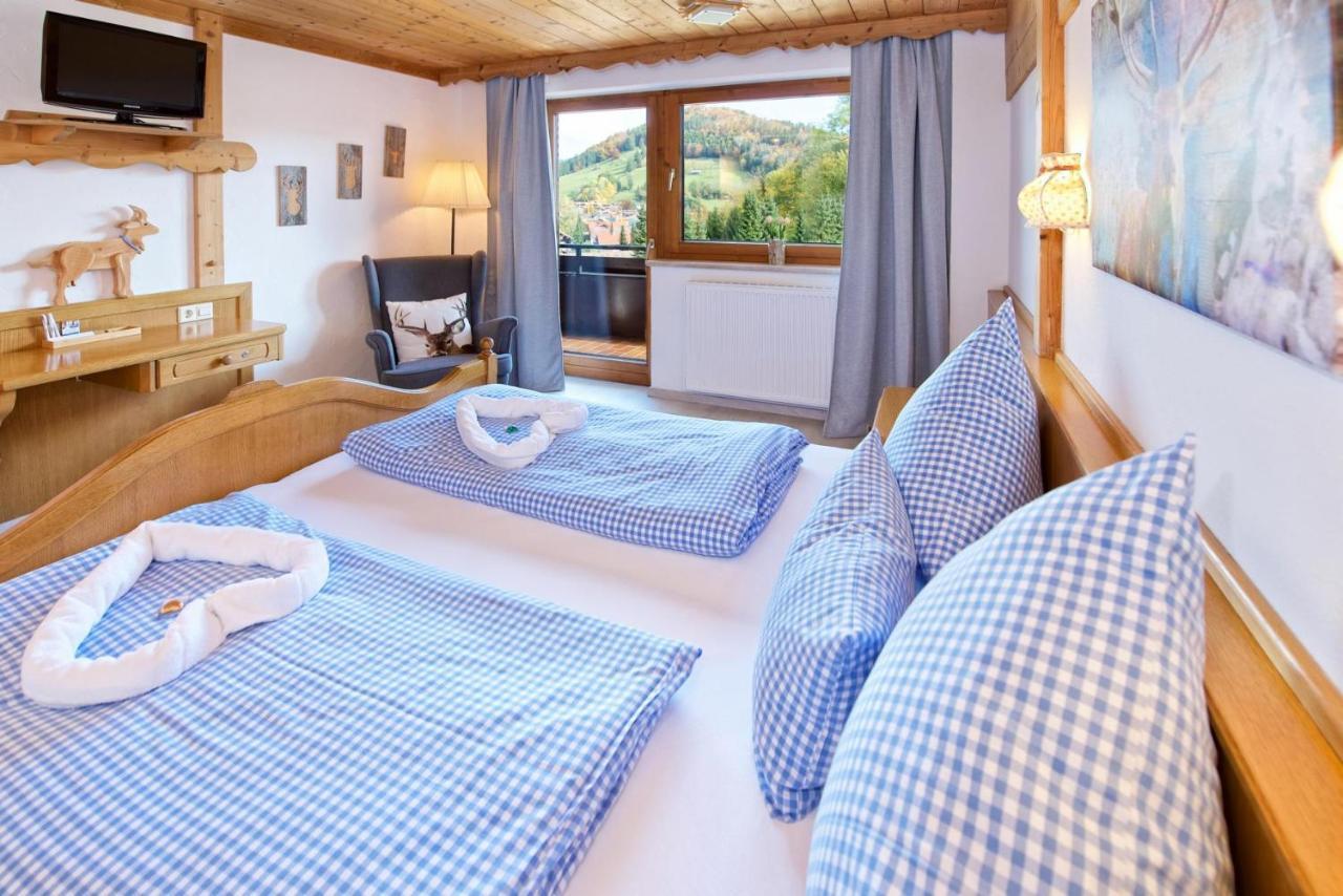 Ferienwohnungen Am Schlossberg Oberstaufen Exteriör bild
