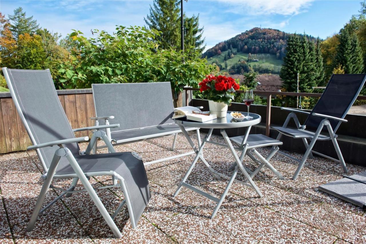 Ferienwohnungen Am Schlossberg Oberstaufen Exteriör bild