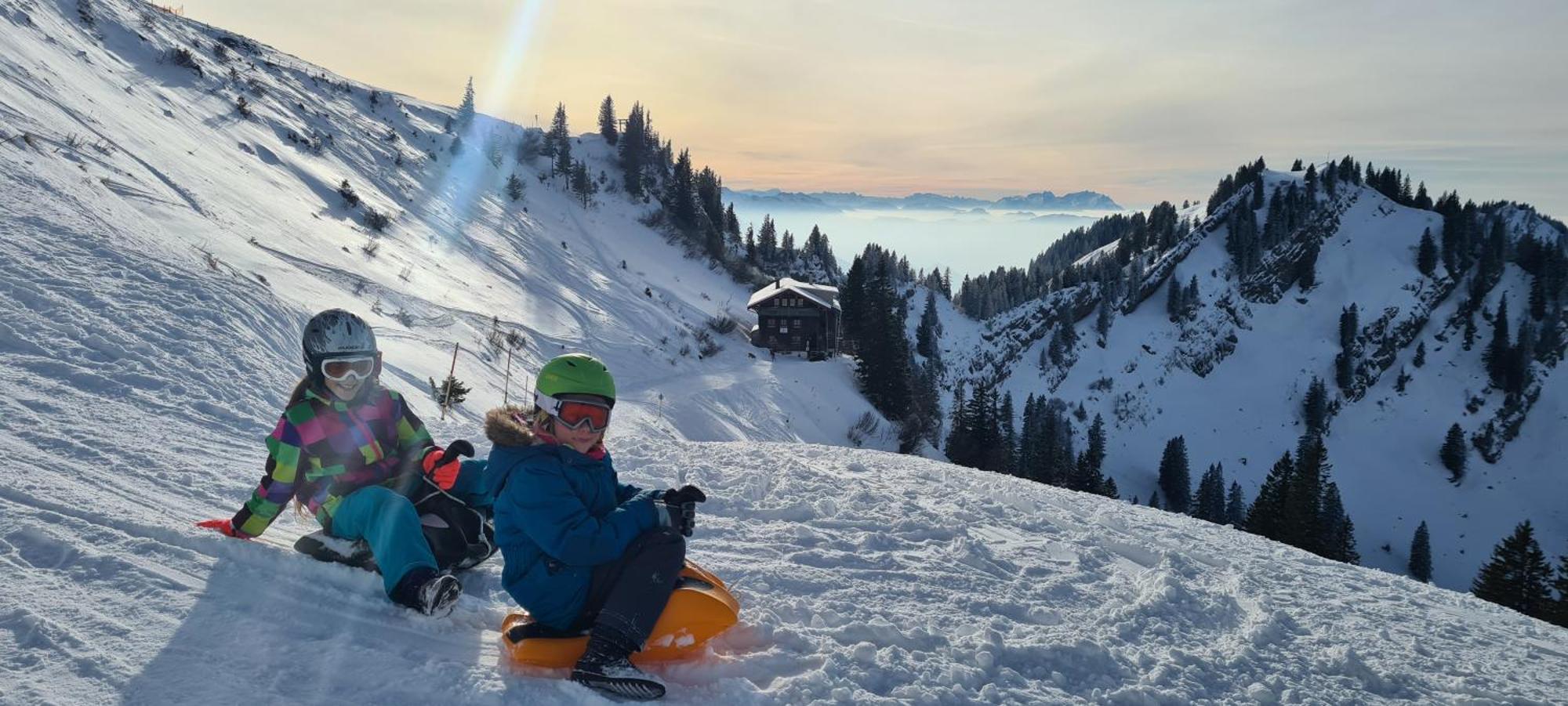 Ferienwohnungen Am Schlossberg Oberstaufen Exteriör bild